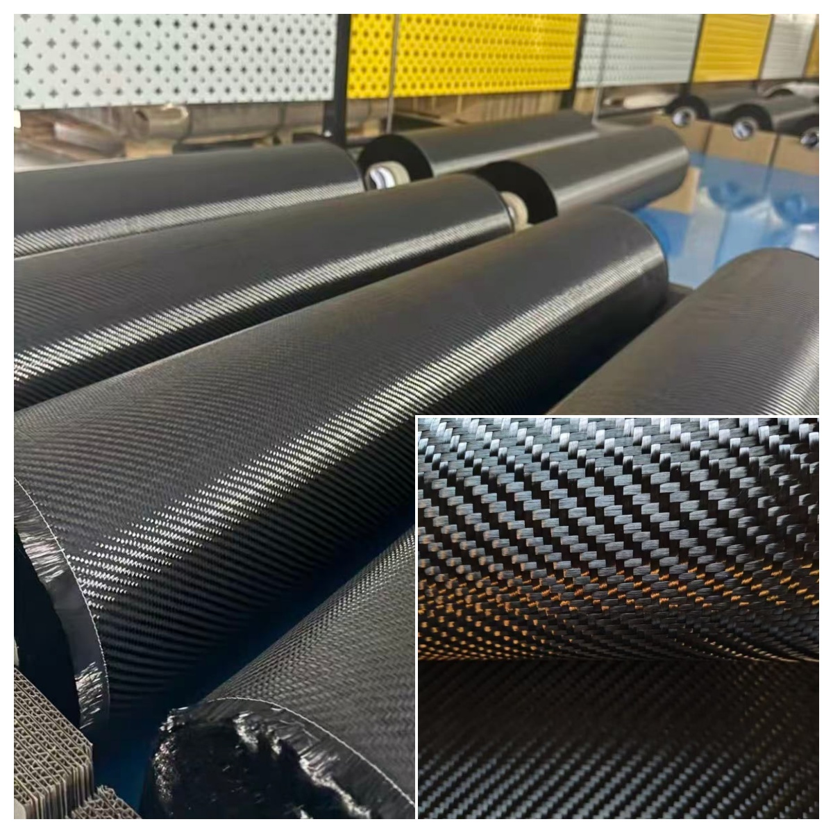 Crepe Pan Carbon - Kain Serat Karbon Asli [Grade A]