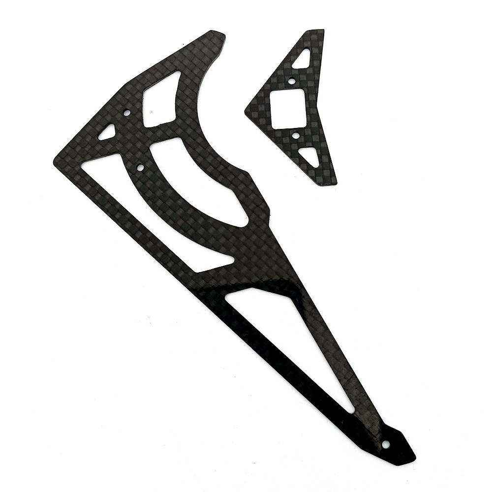 Crepe Pan Carbon - Garrt helikopter serat karbon, sirip Horizontal