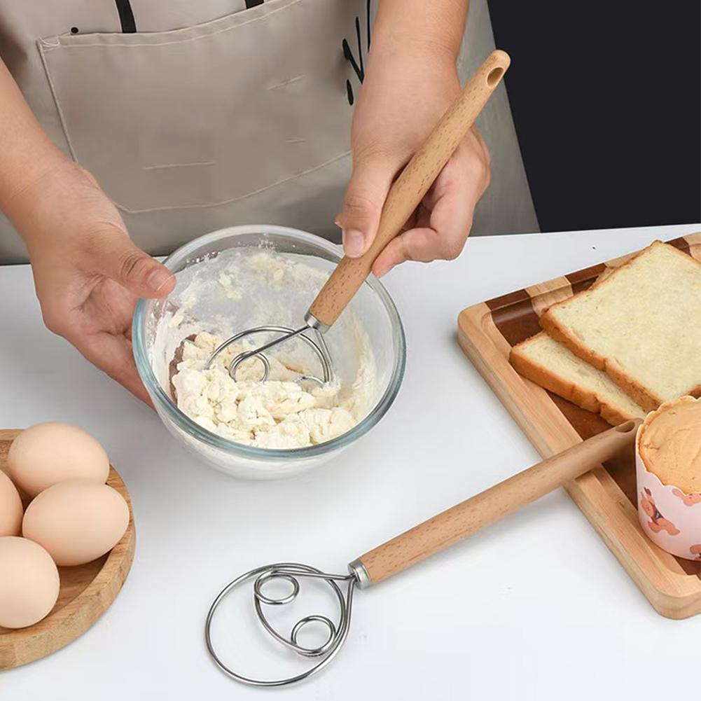 Danish Pancake Pan - Alat Pengaduk Adonan Danish dengan Gagang