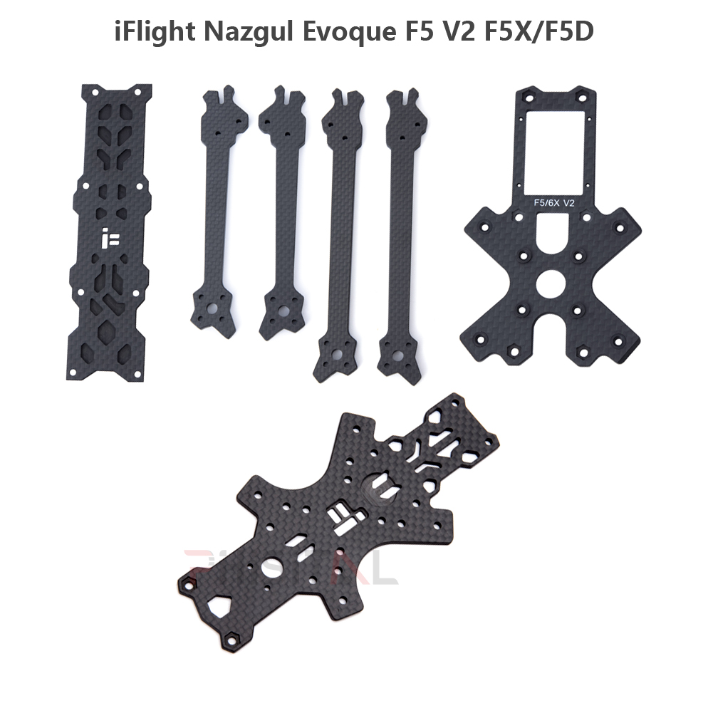 IFlight Nazgul Evoque F5 V2 F5 - Crepe Pan Carbon ulasan dan harga