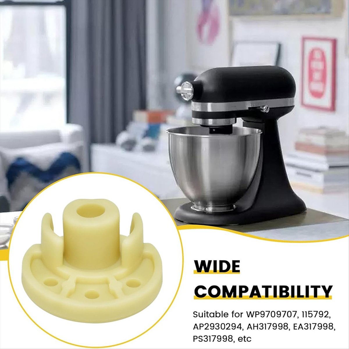 A75K 9709707 Kaki Karet Bawah  - Kitchenaid Mixer Hand Mixer ulasan dan harga