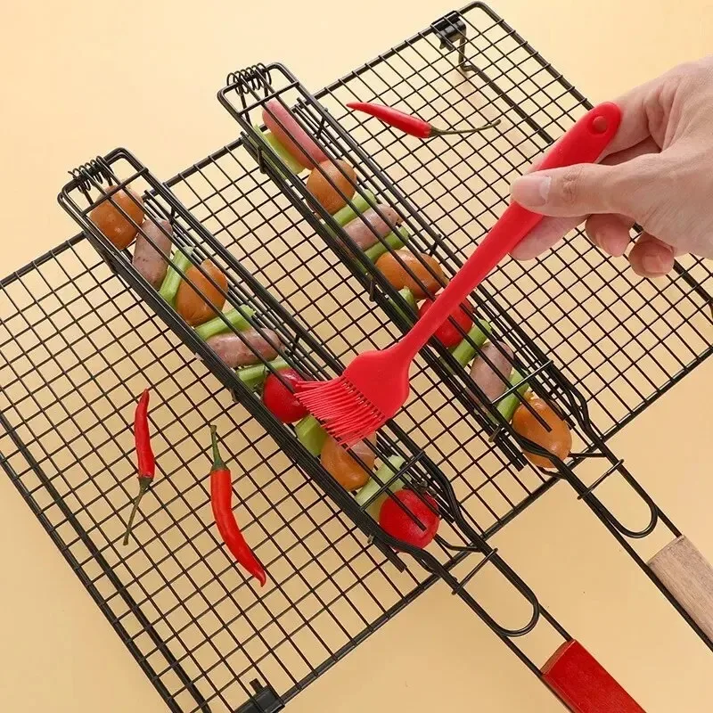 Keranjang Pemanggang BBQ denga - Corn Dog Stick ulasan dan harga